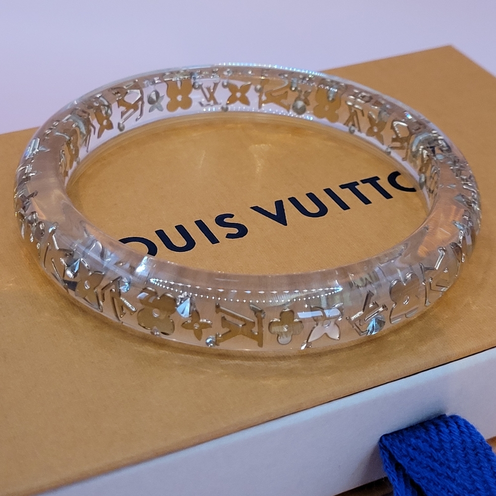Louis Vuitton Lucite Bracelet